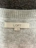 Ann Taylor LOFT Gray Pullover Sweater Size L - photo 7