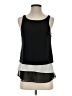 Ann Taylor 100% Polyester Black Sleeveless Blouse Size XS - photo 1