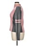 Relativity 100% Cotton Color Block Pink Turtleneck Sweater Size XL - photo 5
