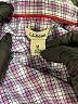 L.L.Bean Checkered-gingham Purple Long Sleeve Button-Down Shirt Size M - photo 7