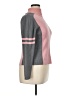 Relativity 100% Cotton Color Block Pink Turtleneck Sweater Size XL - photo 4