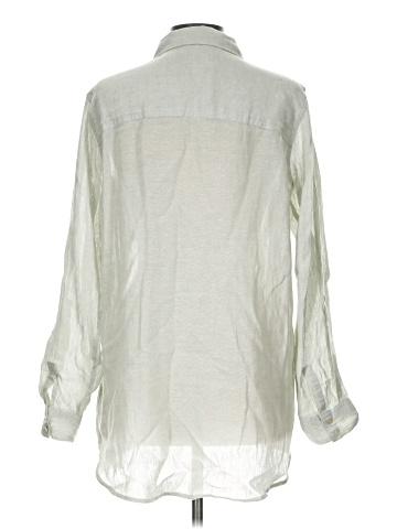 Sigrid Olsen Long Sleeve Button-Down Shirt (view 2)