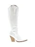 ASOS Design Animal Print White Boots Size 9 - photo 1