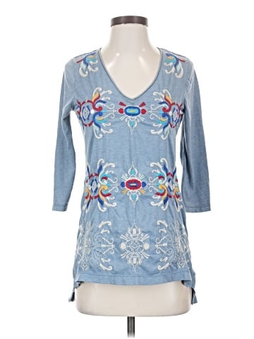 JW Los Angeles 3/4 Sleeve Blouse (view 1)