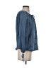 J.Crew 100% Cotton Blue 3/4 Sleeve Blouse Size XS - photo 4