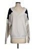 Gilly Hicks Color Block Ivory Sweatshirt Size XS - photo 1