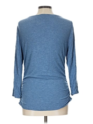 White House Black Market 3/4 Sleeve T-Shirt (view 2)