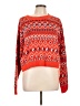 BP. Print Orange Pullover Sweater Size L - photo 1