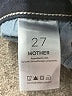 Mother Chevron-herringbone Blue Jeans Size 27 waist - photo 5
