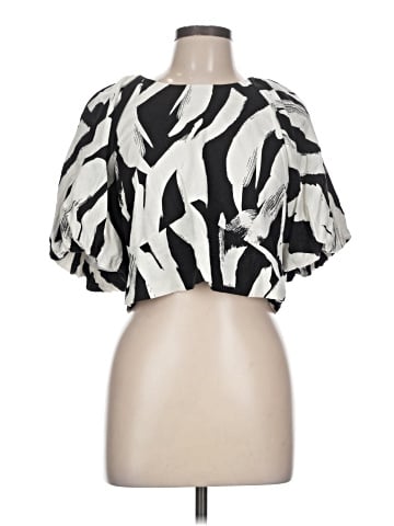 DKNY Short Sleeve Blouse (view 1)