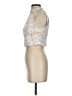 Forever 21 100% Polyester Ivory Sleeveless Blouse Size M - photo 5