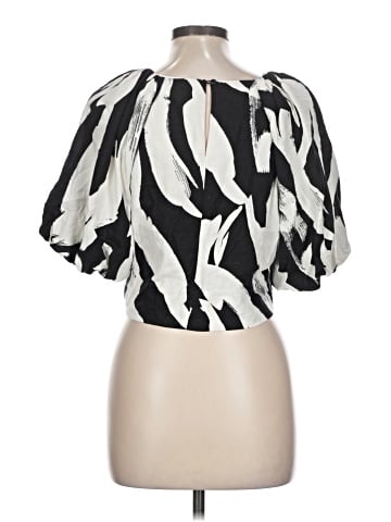 DKNY Short Sleeve Blouse (view 2)