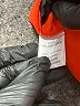 Jade 100% Polyester Orange 3/4 Sleeve Top Size L - photo 8
