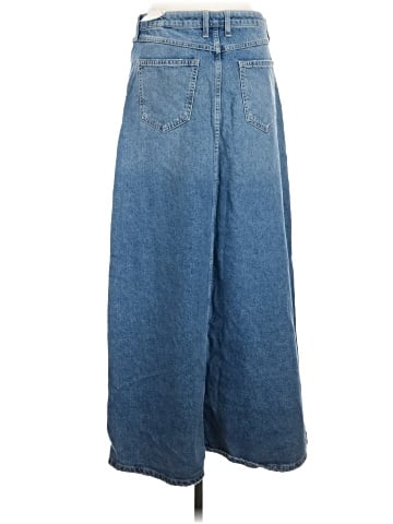 We the Free Denim Skirt (view 2)