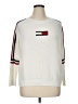 Tommy Jeans Color Block White Pullover Sweater Size XL - photo 1