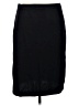 St. John Collection Solid Black Wool Skirt Size XL - photo 1