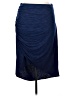 Maeve Solid Blue Casual Skirt Size XL - photo 1