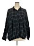 Levi's Plaid Gray Long Sleeve Button-Down Shirt Size 3X - photo 1