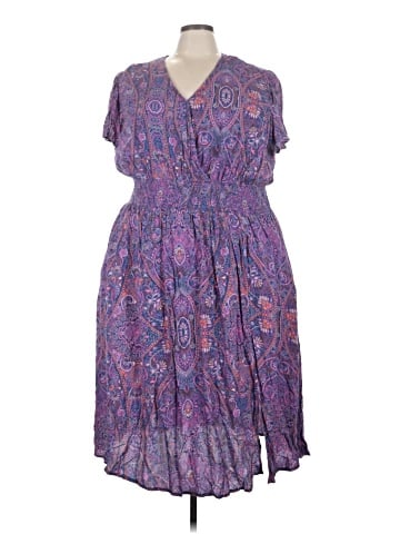 Terra & Sky Casual Dress (view 1)