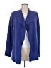 Eileen Fisher Solid Blue Silk Cardigan Size M (petite) - photo 1