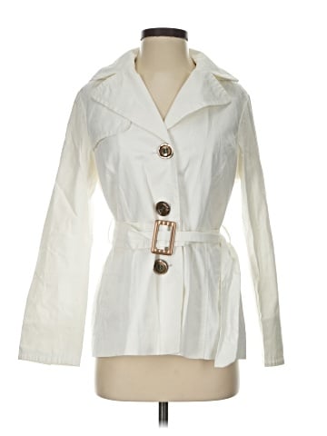 Ellen Tracy Trenchcoat (view 1)