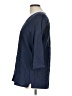 Winter Silks Blue 3/4 Sleeve Silk Top Size L - photo 5