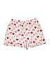 Peanuts 100% Polyester Hearts Ivory Shorts Size 10 (estimated) - photo 1