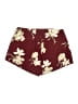 Unbranded 100% Polyester Floral Burgundy Shorts Size 3X - photo 1