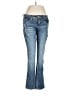 2b bebe Hearts Blue Jeans Size 28 waist - photo 1