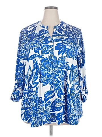 Kim Rogers 3/4 Sleeve Blouse (view 1)