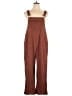 Unbranded 100% Polyester Brown Overalls Size XXL (estimated) - photo 1