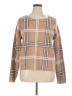 Tahari Plaid Tan Pullover Sweater Size XL - photo 1
