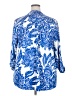 Kim Rogers Blue 3/4 Sleeve Blouse Size 2X - photo 2