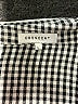 Crescent Houndstooth Black Short Sleeve Blouse Size L - photo 7