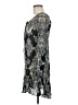 Xhilaration 100% Polyester Paisley Gray Cocktail Dress Size M - photo 5