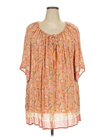 Cynthia Rowley Short Sleeve Blouse (view 1)