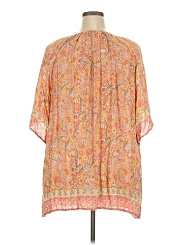 Cynthia Rowley Short Sleeve Blouse (view 2)