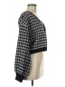 Bar III Checkered-gingham Black Cardigan Size M - photo 4