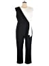 Andrew Marc Color Block Black Jumpsuit Size 16 - photo 1