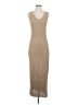 Shein 100% Polyester Tan Cocktail Dress Size S - photo 1