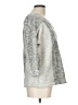 Club Monaco Chevron-herringbone Silver Pullover Sweater Size L - photo 4