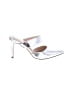 Lulus Metallic Silver Heels Size 8 - photo 1