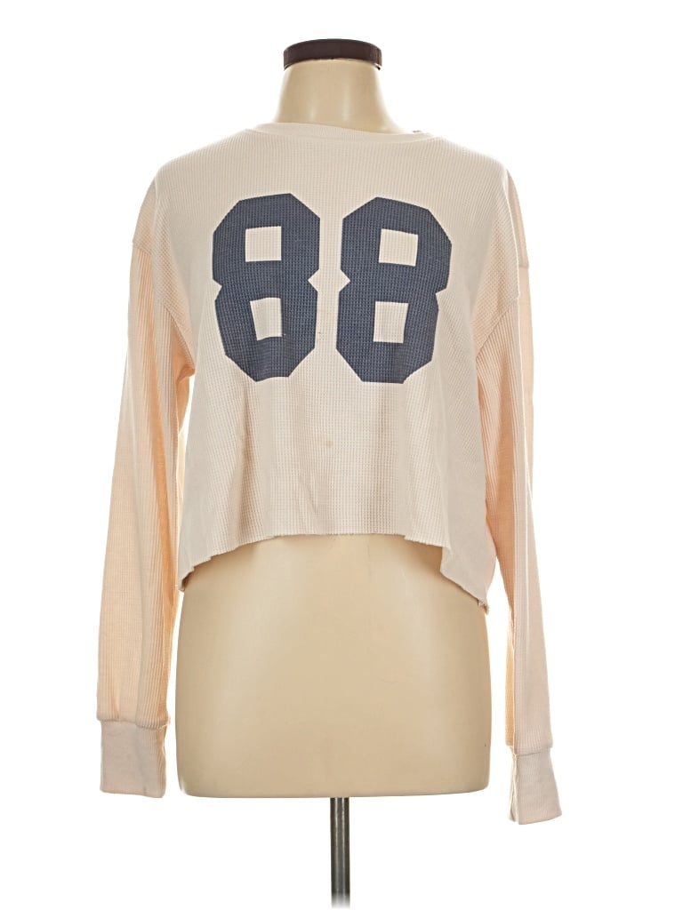 Pre-owned Edikted Pullover Sweater In Tan