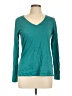 Nike 100% Polyester Teal Long Sleeve T-Shirt Size L - photo 1