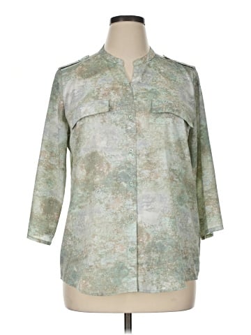 Calvin Klein 3/4 Sleeve Blouse (view 1)