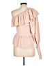 Ulla Johnson Pink Long Sleeve Blouse Size L - photo 2