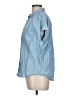 Style&Co 100% Lyocell Blue Short Sleeve Button-Down Shirt Size L - photo 5