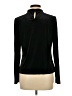 Allegra K Black Long Sleeve Top Size L - photo 2