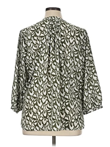 Jachs Girlfriend 3/4 Sleeve Blouse (view 2)