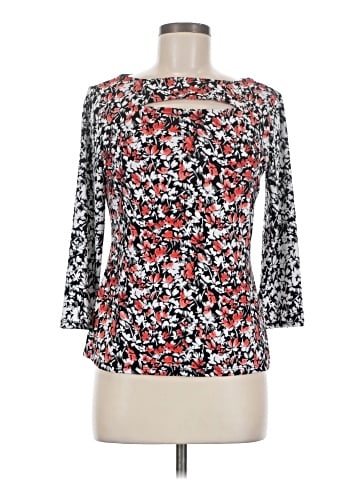 Carmen Carmen Marc Valvo 3/4 Sleeve Blouse (view 1)